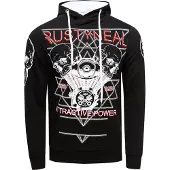 Rusty neal Sweatshirt rood / zwart / wit