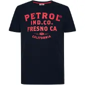 Petrol Industries Shirt navy / rood