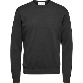 Selected Trui 'SLHBerg' donkergrijs