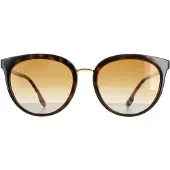 Burberry zonnebril BE4316 Willow 3854T5 Dark Havana Brown Gradiënt Polarisatie