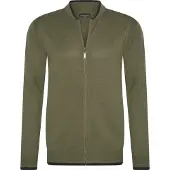Cappuccino Italia Full zip cardigan zwart