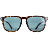 Tom Ford Vierkant Mannen Donker Havana Blauw FT0930 Gerard
