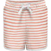 ONLY GIRLS Broek 'Trine' rosa / wit