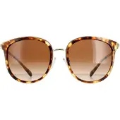 Michael Kors ronde dames jet set tortoise rookgradiënt Adrianna heldere mk1099b