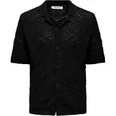 Only & Sons Gebreid vest 'ONSKolmar' zwart