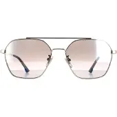 Police zonnebril SPL771 Vibe 2 579x Shiny Palladium Smoke Silver Mirror