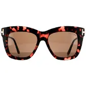 Tom Ford zonnebril Dasha FT0822 56E Pink Havana Brown