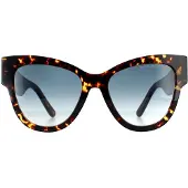 Marc Jacobs MARC 697/S 086 08 donker havana blauw gradiënt zonnebril