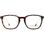 Giorgio Armani rechthoekige heren Dark Havana -bril Frames