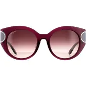 Salvatore Ferragamo Salvatore zonnebril SF840SA 500 Violet Brown Wine Gradiënt