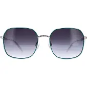 Elle 14911 GN groen blauw grijs gradiënt zonnebril