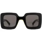 Gucci Zonnebril GG0780S 005 Zwart Grijs