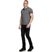 Rusty neal Contrast Polo Piqué Shirt Normale Pasvorm