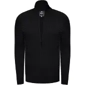 Rusty neal Gebreid vest zwart
