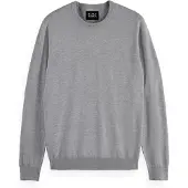 Scotch & soda Trui 'Core' lichtgrijs