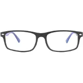 Montana Leesbril BLF83 Mat Zwart Blauw Licht Blok +1,00