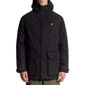 Lyle & Scott Heren Jassen Membrane Parka - Zwart - Maat XXL
