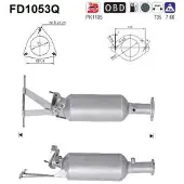 As FD1053Q Roetfilter (DPF)