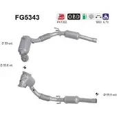 As FG5343 Roetfilter (DPF)