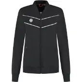 The Indian Maharadja Tennisvest Women Baroda Chevron Black-XS
