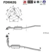 As FD5082Q Roetfilter (DPF)