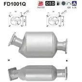 As FD1001Q Roetfilter (DPF)