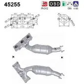 As 45255 Katalysator