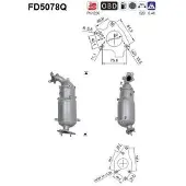 As FD5078Q Roetfilter (DPF)
