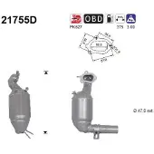 As 21755D Katalysator