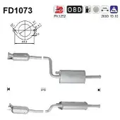 As FD1073 Roetfilter (DPF)