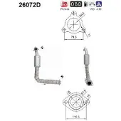 As 26072D Katalysator