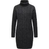 Ragwear Gebreide jurk 'Janna' donkergrijs