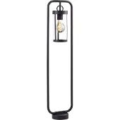Brilliant Sidney 44293/06 Staande buitenlamp E27 Zwart, Transparant
