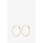 Sissy-Boy Gold Plated Irregular Hoop Oorbellen