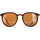 Montana Round unisex havana rubbertouch bruine gepolariseerde mp33 zonnebril