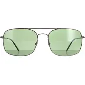 Ray-Ban Aviator Mannen Gunmetal Green Polarisatie RB3611
