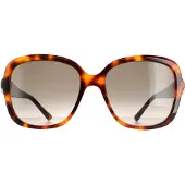 Jimmy Choo zonnebril sadie/s 086 ha havana bruine gradiënt