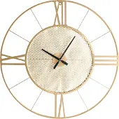 Beliani BLAMERE - Wandklok - Goud - Metaal