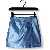 Nono Meisjes Broeken Simay Fake Leather Skort - Kobalt - Maat 146/152