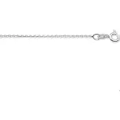 The Jewelry Collection Witgouden Collier anker gediamanteerd 1 4103324 45 cm