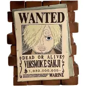 Plastoy One Piece Coin Bank Sanji Wanted Banks