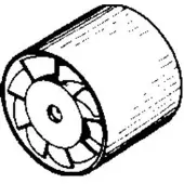 Wallair Buisvormige inschuifventilatoren 12 V 12 V 20100257