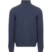 Suitable Coltrui Structure Melange Navy | Donkerblauw | Maat XL
