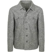 Suitable Suitabe Overshirt Boied Woo Bend Grijs