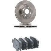 RIDEX 3405B2821 Remschijven en blokken