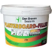 Zwaluw Den Braven 30880004 Plasterboard Filler Vulpasta - Wit - 5000ml