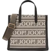 JOOP! Handtas lichtbeige / donkerbruin / zwart