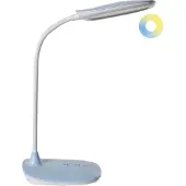 Beliani HYDRA - Bureaulamp LED - Blauw - Synthetisch materiaal