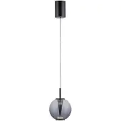 Paul Neuhaus Led hanglamp Pure Infinity met smoke glas - Ø 18cm