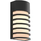 Lutec Wandlamp Fulton Zwart E27